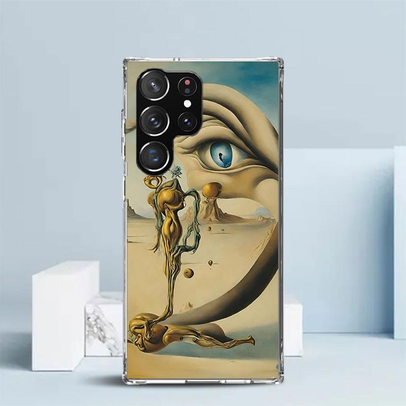 

Salvador Dali Art Phone Case For Samsung Galaxy S24 S25 Edge S26 Ultra S22 S23 Plus S21 + S20 FE Soft TPU Back Cover Galaxy S22 Samsung S23 Ultra