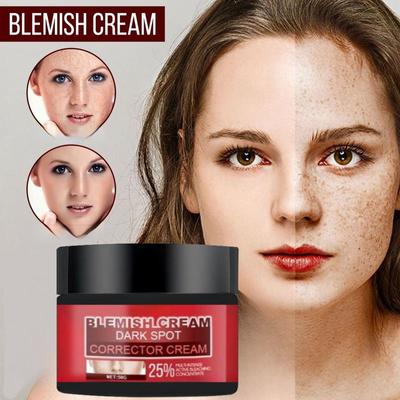 Crema schiarente e schiarente contro le imperfezioni, purificante, illuminante e attenuante, universale per uomo e donna