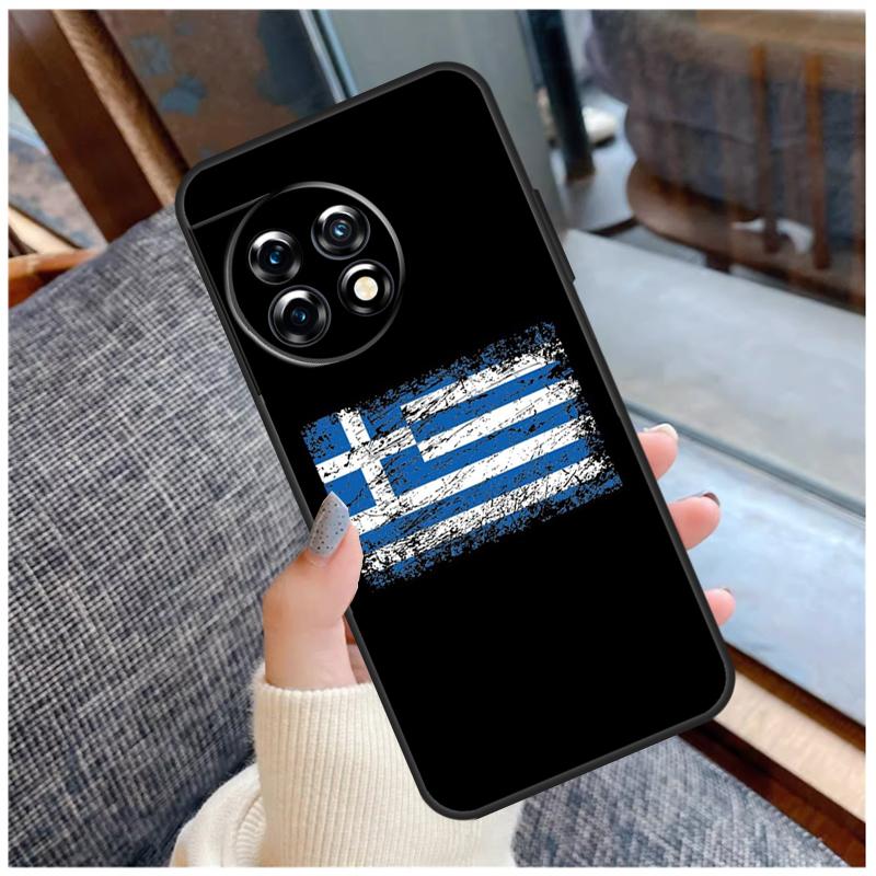 

Greece Greek National Flag Case For OnePlus 13 15 13R 13T 12 12R 11 9 10 Pro 10T 8T Nord 5 CE 2 3 4 Lite N20 N30 Coque OnePlus Nord 2