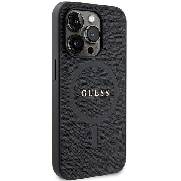 Guess Guhmp14Xpsahmck Iphone 14 Pro Max 6.7 Czarny/Black Hardcase Saffiano Magsafe