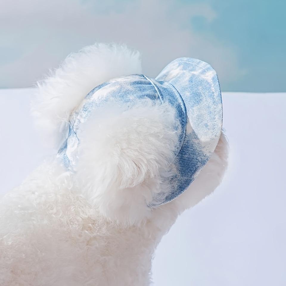 Summer Dog Cap Dogs Accessories Apparels Supplies Costume Hat Clothes Caps Pet Helmet Hats Products Puppy Grooming