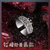 Neuer Jujutsu Kaisen Fushiguro Megumi Gojo Satoru 2D Ring Anime Zubehör Mode Cartoon Cosplay Zubehör Trendige Nischengeschenke