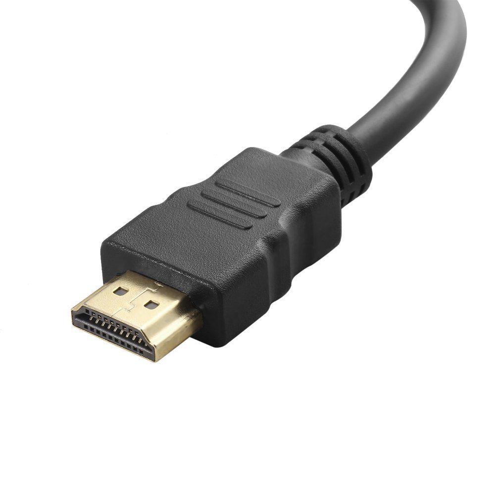 HDMI Male To VGA RGB Female HDMI To VGA Video Converter Adapter 1080P For PC