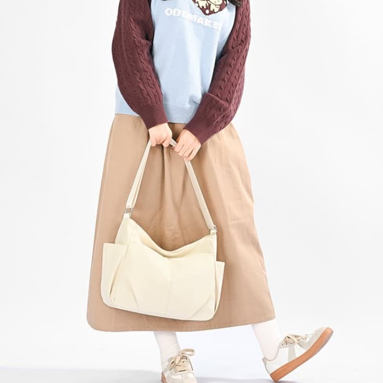 Borsa a tracolla semplice grande capacità messenger tote borsa da donna