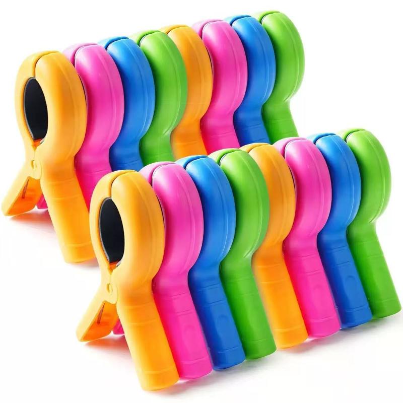 Beach Towel Clips Heavy Duty 4/8 PCS Windproof Strong Clips for Cruise Pool Chairs Patio Outdoor Travel