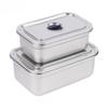 ZISIZ Stainless Steel Fresh-keeping Lunch Box Set