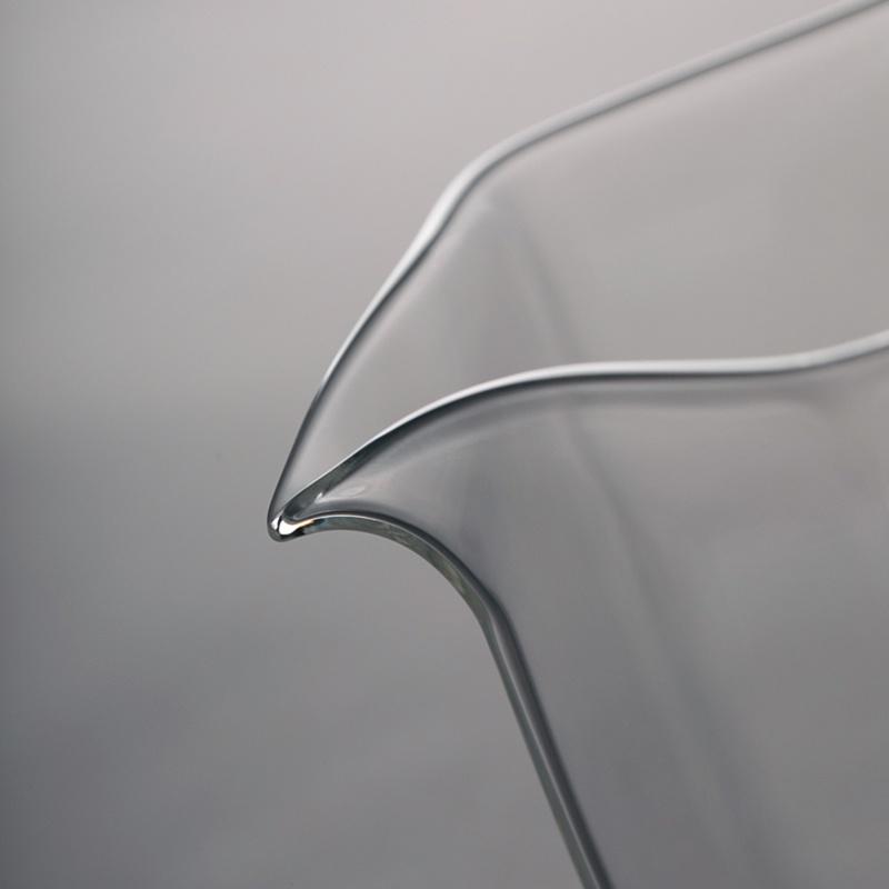 200ml Hammered Heat-Resistant Glass Fair Cup Japanese Style Tea Divider Thickened Even Cup