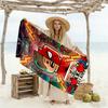Lego Bricks Beach Towel Super Soft Absorbent Comfortable Lightweight