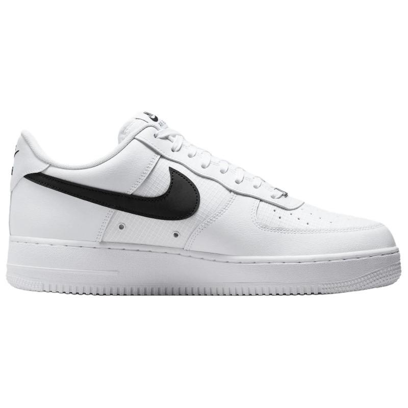 Nike Air Force 1 Tech Unisex Low Top Skate Shoes White Black IR0952-100