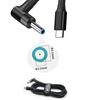 USB C to Laptop Charging Cable Adapter Type C to DC 4.5 x 3.0mm Converter 100W PD Power Charger Supply Cord for HP