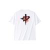 Anta Letter Print Casual Round Neck Pullover Short Sleeve T-Shirt Men Tops White 952427119-7
