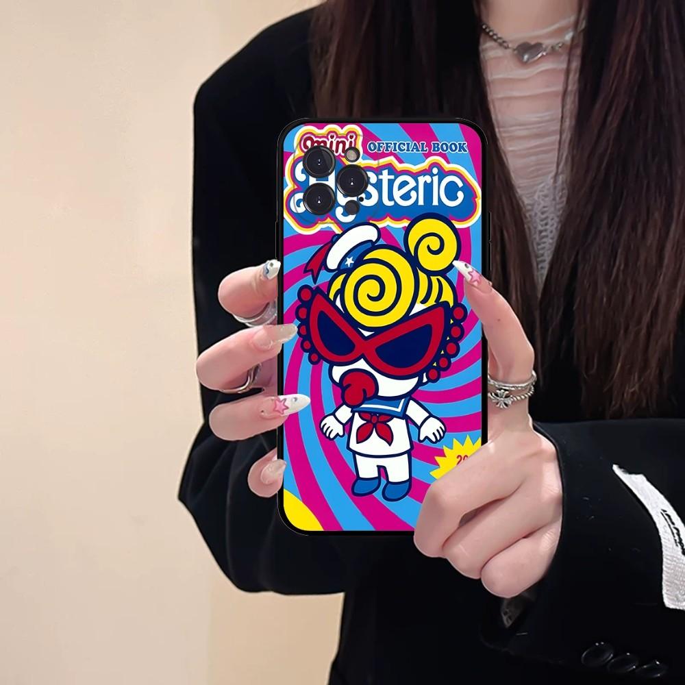Japan Fashion Hysteric Mini Silicone Phone Case Silicone Soft For Iphone 15 14 13 12 11 Pro Mini XS MAX 8 7 6 Plus X XS XR Cover