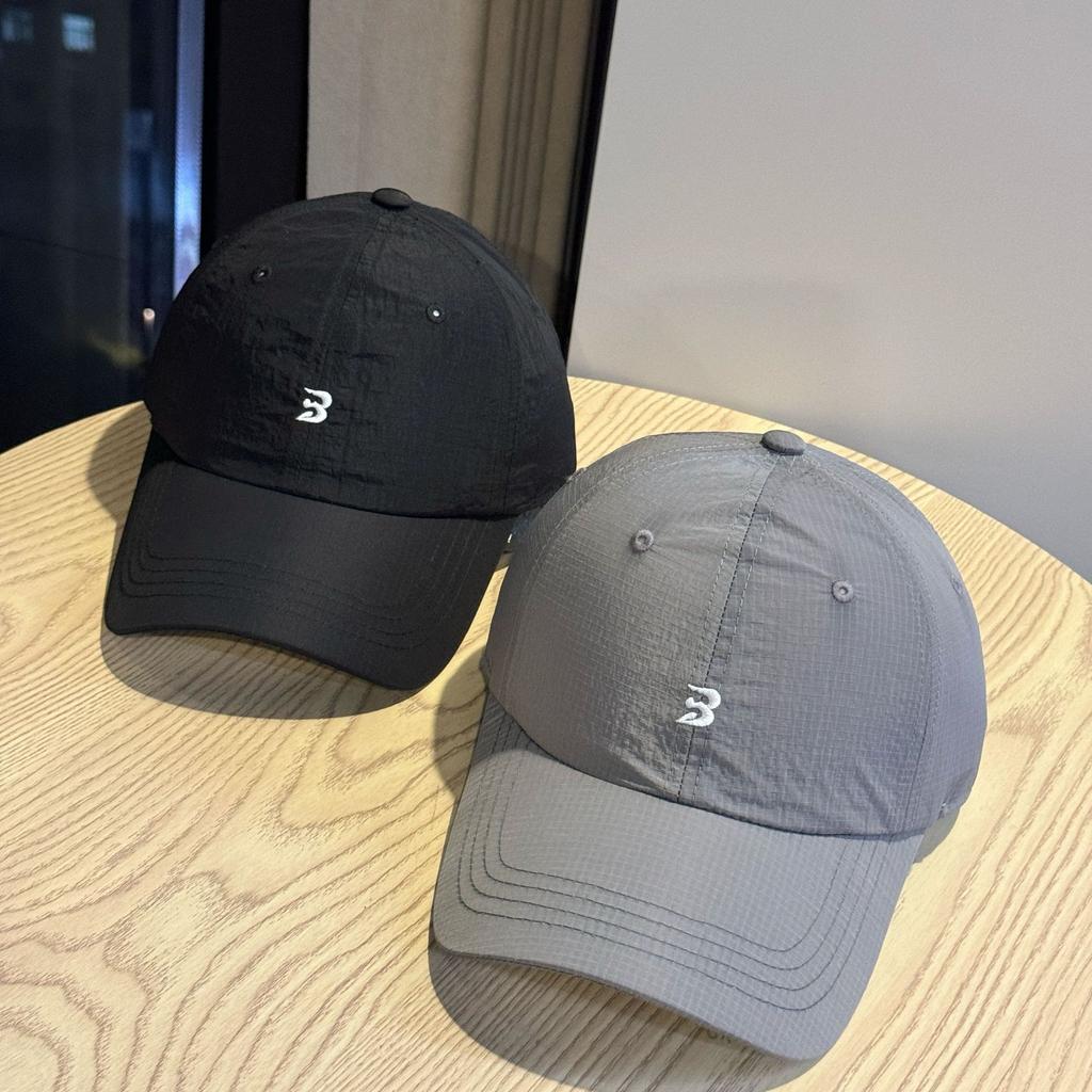 Light, Breathable, Quick-drying, Waterproof and Simple Embroidered Baseball Cap for Women, Wide Brim In Summer, Small Cap Tide
