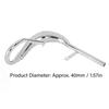 Motoruitlaatpijp 40 mm Doorsnede Aluminiumlegering Geluidsreductie Elektrische Fiets Uitlaatpijp met Demper Pakking