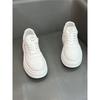 Chaussures à Lacets en Cuir Style Européen Homme Automne Respirantes Sportives Décontractées Polyvalentes Légères Semelle Épaisse Chaussures Blanches Ysd