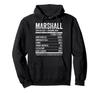 Marshall Nutrition Personalized Shirt Fun Name Facts Hoodie
