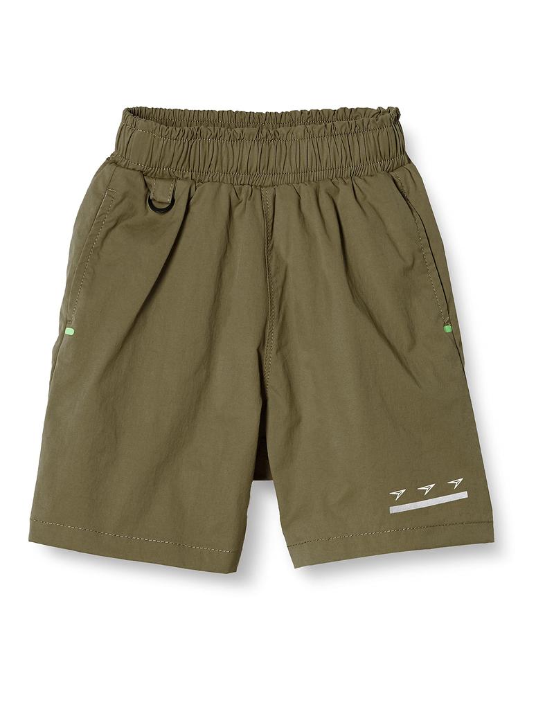 Shunsoku Half Track SSA 1 Pants, Shorts, Shorts, 115-155cm, Kids, Boys, Girls, 4000, Khaki, (115-125)