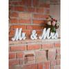 3 Stück/Set Weiße Holzbuchstaben Mr und Miss, Set, Mr & Mrs Schild für Hochzeitstisch, Partydekoration Haupttisch Hochzeit Holzbuchstabe