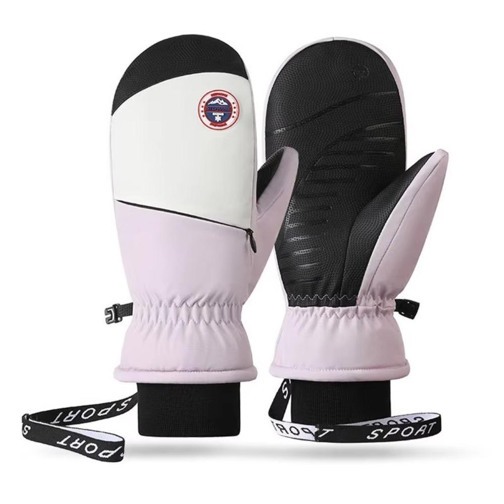 Touch Screen Cycling Gloves Non-slip Snowboard Gloves Fashion Winter Skiing Gloves  for Men Women