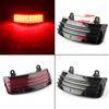 For Harley Touring Street Road Glide 2014- Motorcycle Rear Fender Tip Light Tri-Bar LED Rear Tail Brake Turn Signal Light