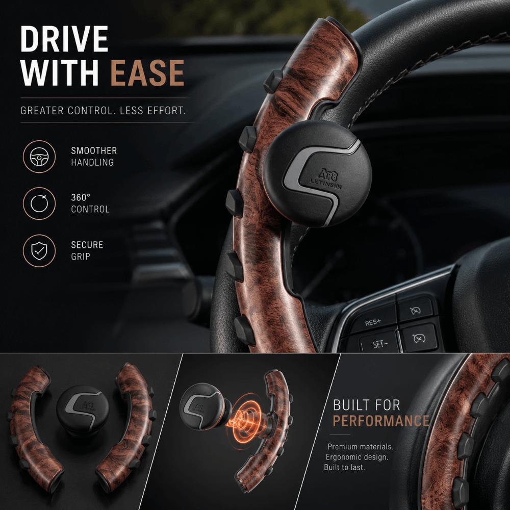 Quick Release Steering Wheel Control Knob Quick Clamp Mounting Power Steering Knob Daily Driving