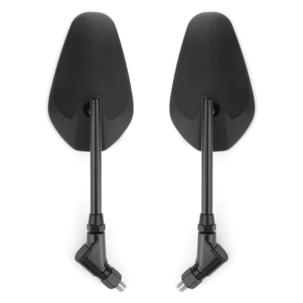 UNIVERSAL Pair M10 Rearview Mirrors for Motorcycle Custom Cruiser Cafe Racer
