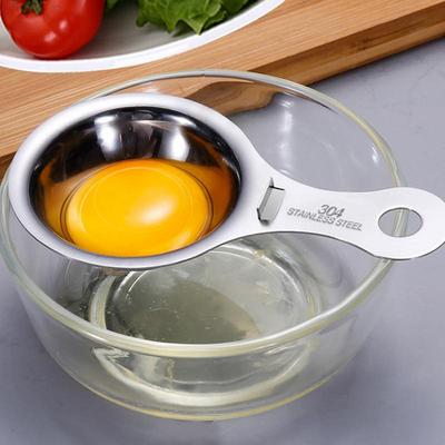 Egg White Separator Stainless Steel Tools Eggs Yolk Filter Gadgets Kitchen Accessories Separating Funnel Spoon Divider Utensils