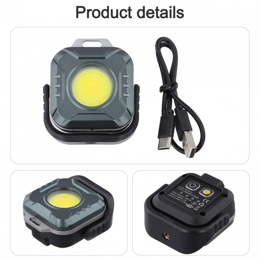 For Camping Magnetic Work Light Task Lighting Customizable Color Temperature