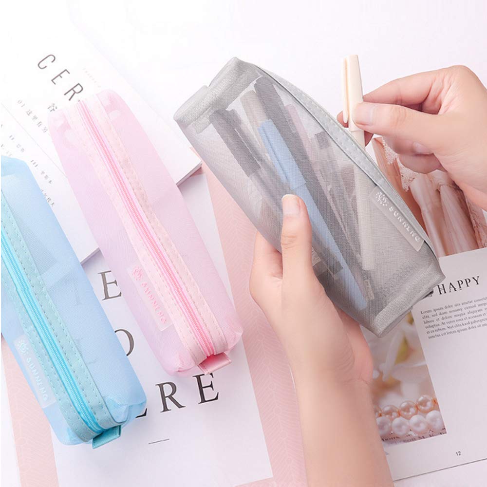 Nekosennin Pencil Mesh Pen Pen Pencil Pen Brand Pencil Case Case, Case, Stationery, Holder, Case, Pouch, Name,