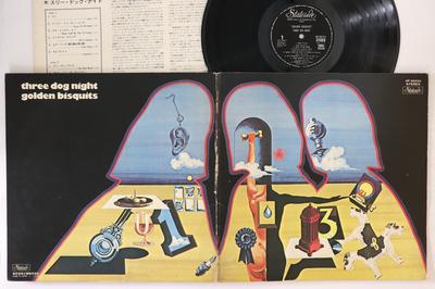 Disque LP THREE DOG NIGHT - Golden Bisquits HP80233 STATESIDE 1971 Japon Rock Occasion