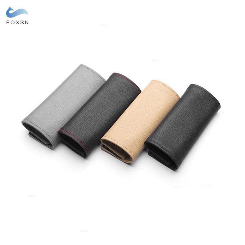 9*16cm 13*16cm Microfiber Leather Car Interior Door Handle Protective Cover Door Inner Handle Leather Case Decoration Upgrades