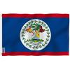 Anley Fly Breeze 3x5 Fuß Belize Flagge - Belizianische Nationalflaggen Polyester