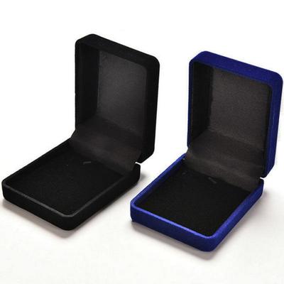 Velvet Necklace Jewelry Container Gift Display Box Ring Bracelet Storage Case