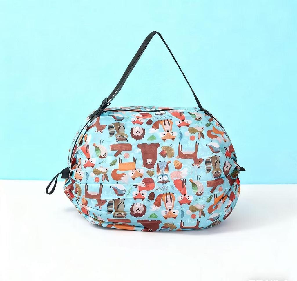 Foldable Japanese-Style Eco-Friendly Travel Shoulder Bag