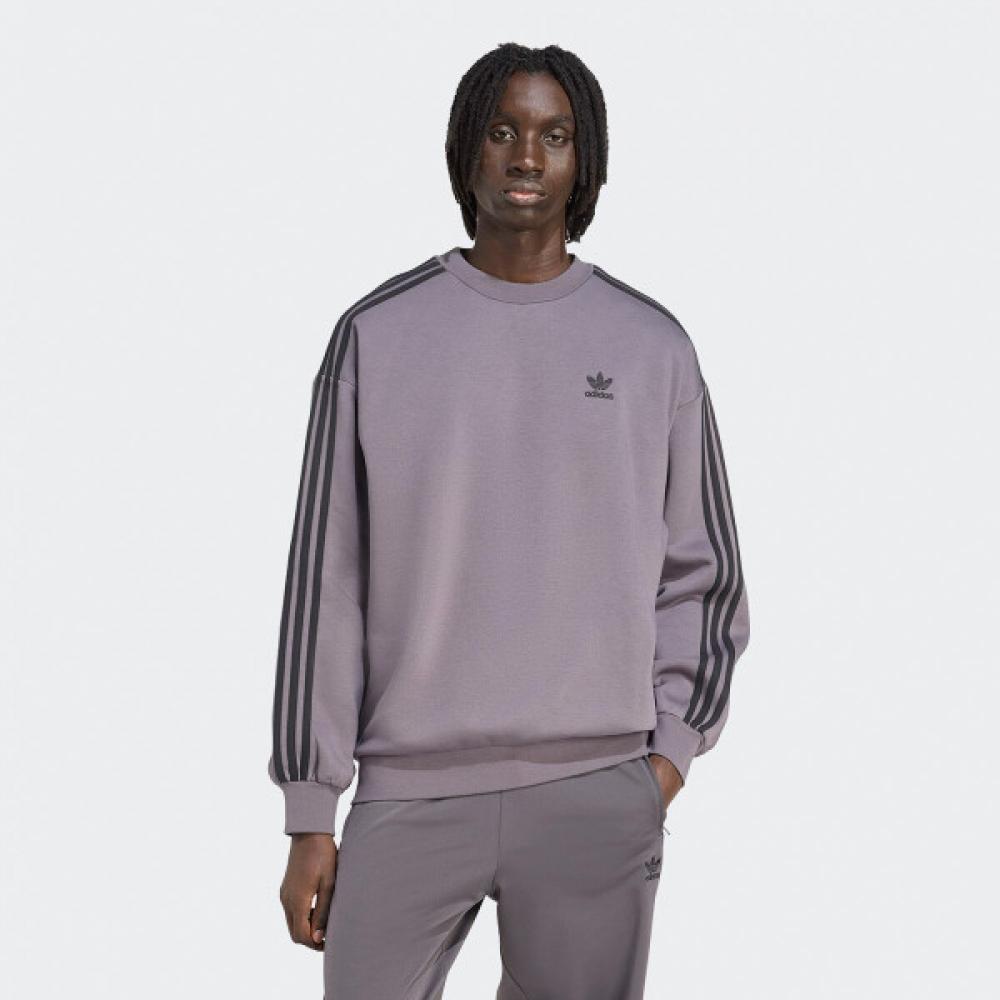 Adidas Oversize Crew Neck Long Sleeve T shirT Jy1402 Grey/XL