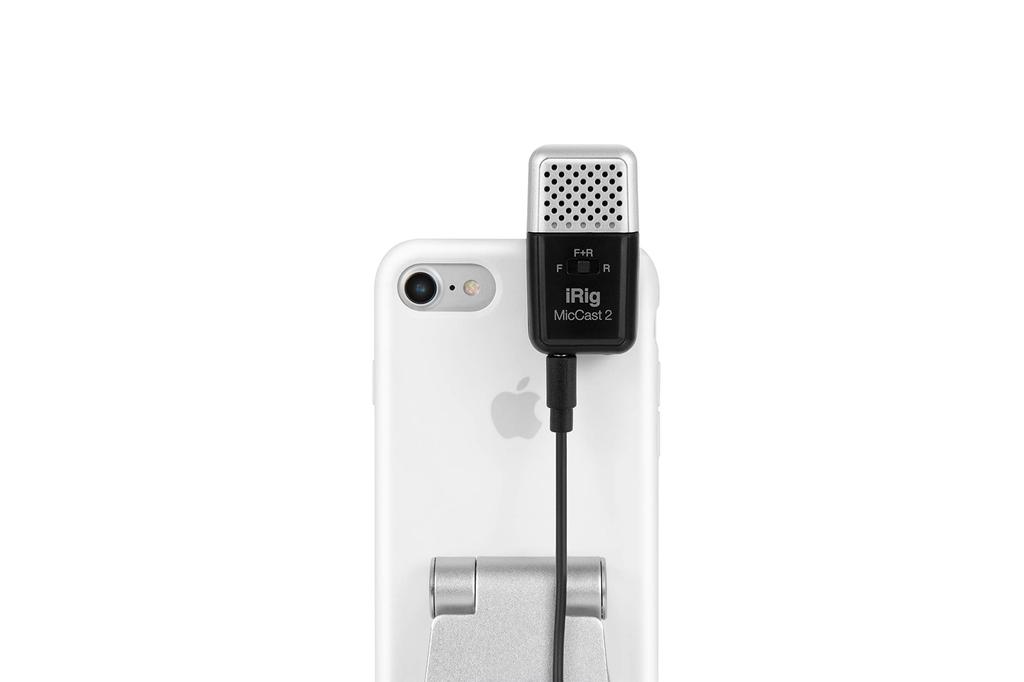 IK Multimedia iRig Mic Cast 2 Mobile Analog Connection Microphone Pocket Size []