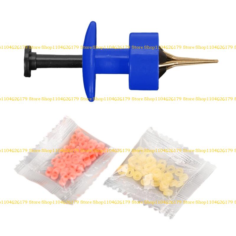 A1A2 Portable Fishing Baits Light Weight Clip Earthworm Bloodworm Clip Live Maggots Quick Feeding Hook Clip Easy to Use