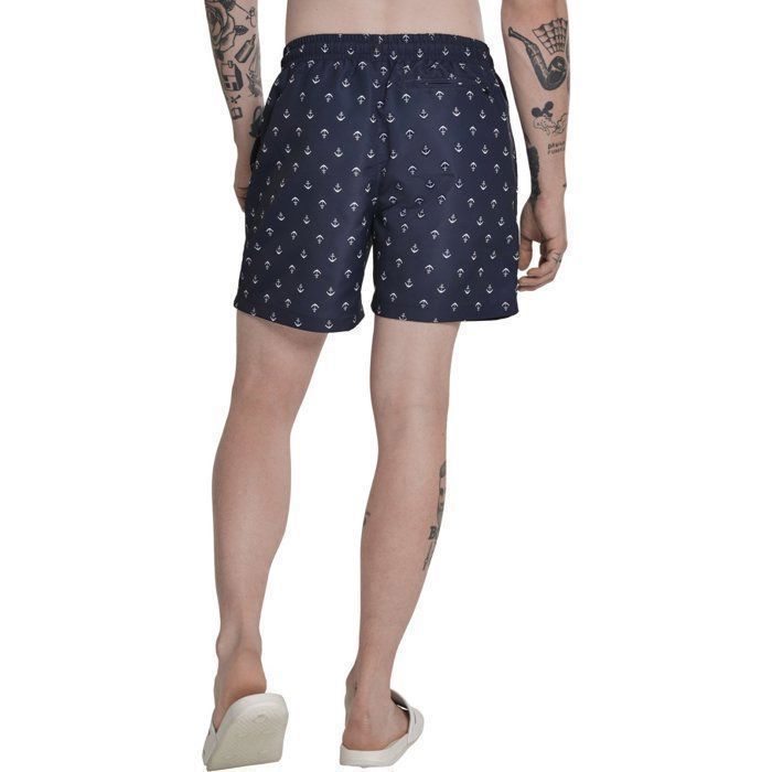 Short de bain - PATTERN SWIM - Bleu marine - Respirant - Natation - Mixte