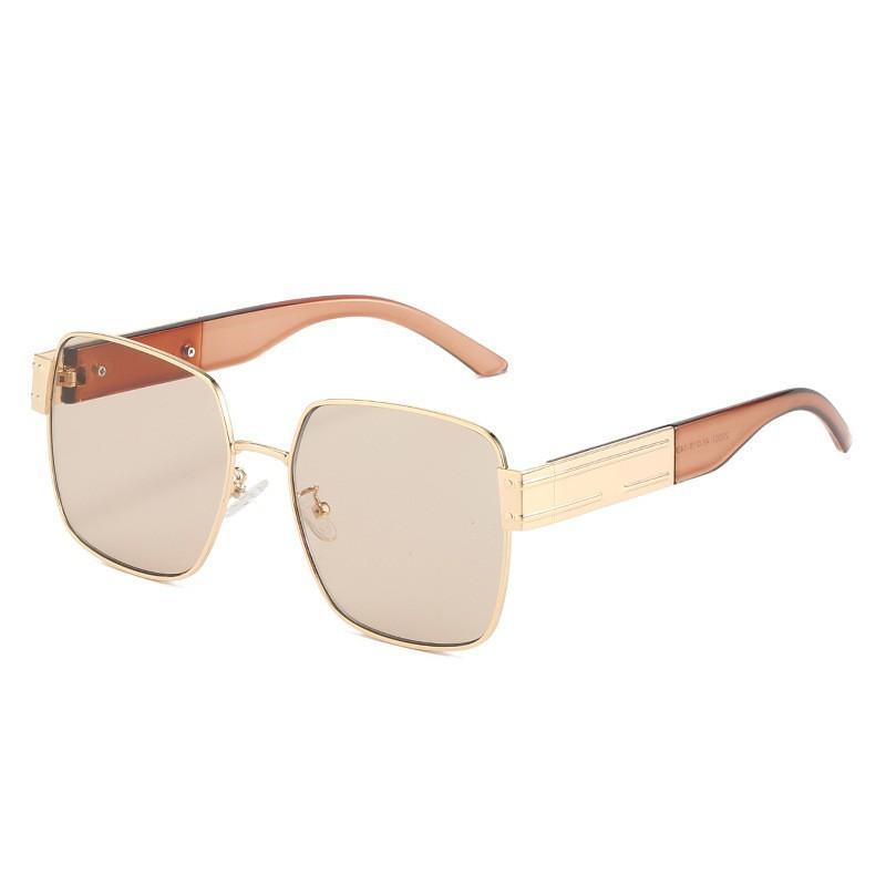 Women'S Sunglasses Round Face Thin, Trendy Retro Sunglasses Men'S, Uv-Proof Square Sunglasses