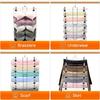 6 Tier 6 Layer Clothes Hangers with Non-Slip Clips Scarf Hangers with Clips  Home
