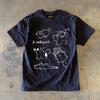 Pure Cotton Double Thread Loose Fit Short Sleeve Tshirt Unisexs American Retro Style Breathable Comfortable Summer Top