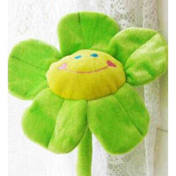 Cartoon Smile Sunflowers Plush Plants Baby Bed Room Decoration Multifunctional Soft Toy Gift for Kids Home Decor