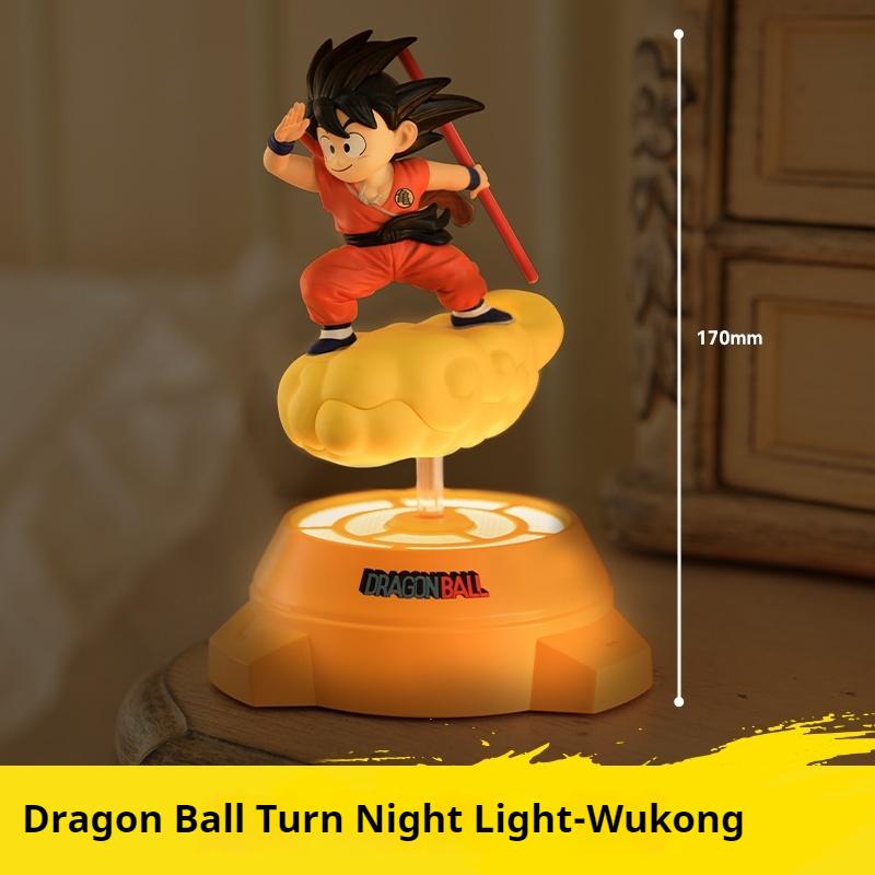 

Аниме фигурка Dragon Ball Гоку Вращающийся ночник Декор комнаты Орнамент Лампа Подарок на день рождения Игрушка и хобби Экшн-фигурка Коллекционная оранжевый
