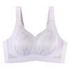 Large size rabbit ears ultra-thin and small, high elastic and breathable without steel ring underwear, jelly strip soft support pull-up bra bra