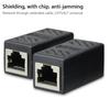 RJ45 Coupler Ethernet Cable Coupler LAN Connector Cat7 Cat6 Cat5e Ethernet Cable Extension Adapter Male-Male 5/10/20Pcs