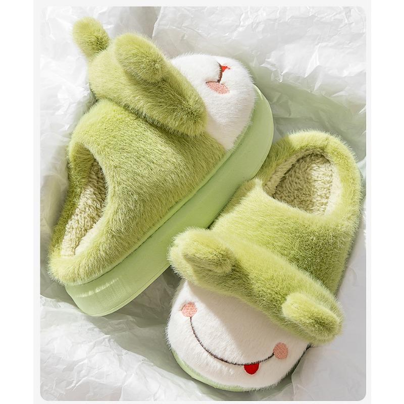 Kinder Baumwolle Hausschuhe Winter Indoor Boden Plüsch