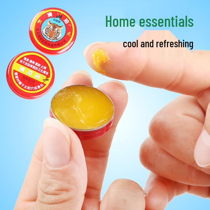 

Летнее средство от комаров Охлаждающее масло от Tiger Balm: Освежающий, Бодрящий и Предотвращающий тепловой удар Loose Package