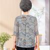 Women's Stylish Summer Blouse Set for Elderly