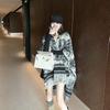 Ethnic Ink Painting Tassel Shawl Cape - Imitation Cashmere, Women's Travel Outfit