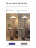 Multi-Function Floor Lamp with Wireless Charger & Coffee Table